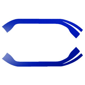 TChhAXebvXebJ[ g^ Ft@CA 30n  2018N01`2023N05 }bg FO[v2 F1Zbg(2) AP-PF2CFMT0251 Side step sticker