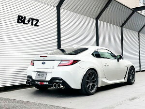 ブリッツ/BLITZ NUR-SPEC CUSTOM EDITION Quad Model マフラー トヨタ GR86 ZN8 FA24 MT車専用 2021年10月〜 鏡面仕上げ(VS) Scarf