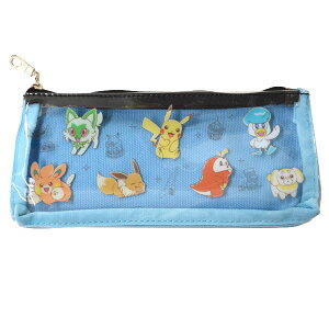 |PbgX^[ t[ X|[` u[ yP[X⏬ɁI PKM829(BL) Pokemon Flower Slim Pouch