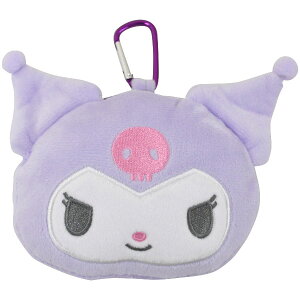 TI ʂ t@Xi[}XRbg N~ Jrit ʂ݂݂ȉ|[` SR41428(KUROMI) Sanrio stuffed toy zipper mascot