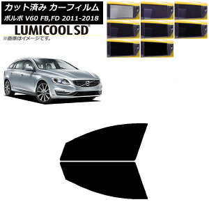 J[tB {{ V60 FB,FD S 2011N`2018N tghAZbg ōi ~N[SD Iׂ8tBJ[ AP-WFLC0336-FD Car film