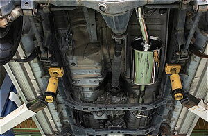 gXg/TRUST GReddy NXGL][Xg N-STYLEZ^[}t[ g^ hN[U[vh KDJ95W 1KD-FTV 2000N07`2002N09 10114210 Cross exhaust center muffler