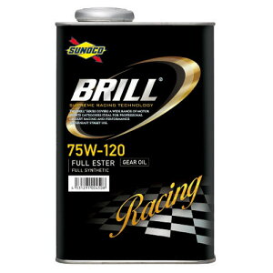 XmR(SUNOCO) BRILL GEAR MAIC 75W-120 1L GL-5 FULL SYNTHETIC oil
