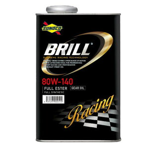 XmR(SUNOCO) BRILL GEAR MAIC 80W-140 1L GL-5 FULL SYNTHETIC oil