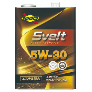 XmR(SUNOCO) SVELT GWIC 5W-30 1L SP/GF-6A FULL SYNTHETIC engine oil