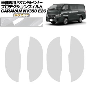 �v���e�N�V�����t�B���� �h�A�n���h���C���i�[ ���Y NV350�L�����o�� E26�n ��� 5�h�A 2021�N11���` �����N���A �����F1�Z�b�g(4��) AP-PF0280-CL02 Protection film door handle inner