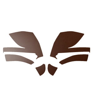 �h�A�~���[�X�e�b�J�[ ���Y GT-R R35�^ ��� 2018�N01���`2023�N05�� �}�b�g�� �F�O���[�v2 �����F1�Z�b�g(���E) AP-PF2CFMT0295 Door mirror sticker