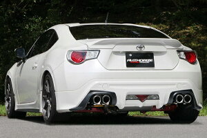 フジツボ(FUJITSUBO) A-RM+c マフラー トヨタ 86 DBA-ZN6 FA20 AT車/MT車共通 2012年04月〜2016年07月 Wテール 左右出し ステンレス+カーボンモデル TRDエアロ用 260-23114 muffler