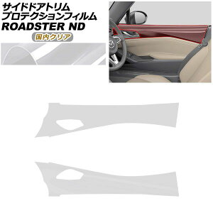 �v���e�N�V�����t�B���� �T�C�h�h�A�g�����p �}�c�_ ���[�h�X�^�[/���[�h�X�^�[RF ND�n 2015�N05���` �����N���A AP-PA0091-CL02 Protection film for side door trim