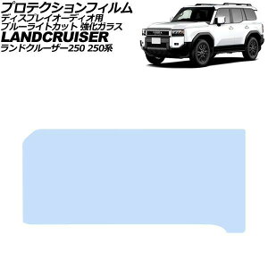 �v���e�N�V�����t�B���� �f�B�X�v���C�I�[�f�B�I�p �g���^ �����h�N���[�U�[250 250�n 2024�N04���` �u���[���C�g�J�b�g �����K���X AP-IT3903-GLASS-BL Protection film for display audio