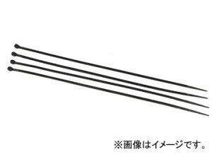 AP �����o���h(�P�[�u���^�C) �u���b�N 3.6mm×300mm AP-CT36150B �����F1�Z�b�g(100�{) Total band cable Thailand