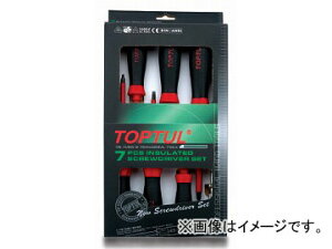 gbvgD/TOPTUL ≏hCo[ 7PCS SET GAAE0704 Insulated driver