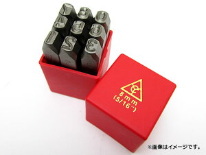 AP �X�^���v�|���` �i9�{�Z�b�g�E0-9�j 5/16�C���` ��9��6�͋��p APYC602-8.0mm(5/16�g) Stamp punch set
