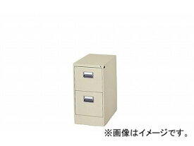 ナイキ/NAIKI ファイリングキャビネット 1列-2段 ライトグレー A4-2-LG 387×620×740mm Filing cabinet