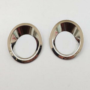 車用メッキパーツ 日産 2008-2013 キャシュカイデュアリス リア フォグライトランプカバートリム ABS クローム オート アクセサリー 2 ピース AL-AA-0265 AL Car plating parts