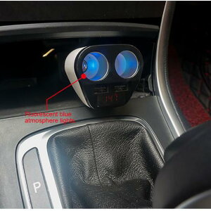 VK[\PbgANZT J[ [d USBVK[C^[fAPROTA_v^\Pbg5{g3.4A 2in1 LED }[d iPhone TX -[d|[^u AL-AA-1848 AL Cigar socket accessories