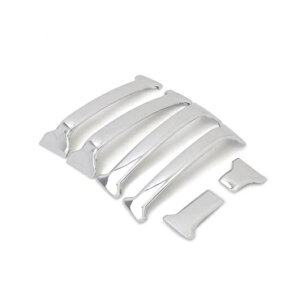 車用メッキパーツ トヨタ ランドクルーザー プラド J150 FJ150 2014 2015 2016 ABS クローム 6ピース フロント センター グリル カバー トリム AL-AA-6211 AL Car plating parts