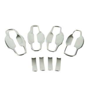 車用メッキパーツ カー ドア ボウル プル クローム スタイリング外装製品 2016 トヨタ ランドクルーザー 200 AL-AA-6245 AL Car plating parts