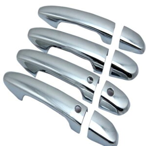 車用メッキパーツ ABS アクセサリー プラスチック 外装 サイド ドアハンドルカバー トリム 8ピース マツダ CX-8 CX8 2017 2018 With smart key holes/No smart key holes 右ハンドル用,左ハンドル用 AL-AA-8035 AL Ca