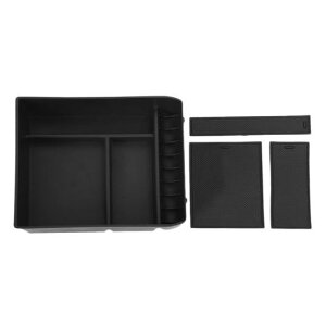 車用内装パーツ ABS センターアームレスト 収納 ボックス 容器 トレイ トヨタ プラド 2003-2009 ブラック AL-AA-8571 AL Interior parts for cars