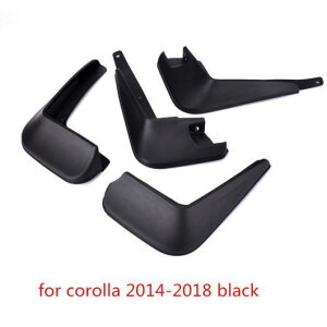 }bhK[h D tg AzC[ \tg vX`bN }bh ^C g^ J[ r AE101 2014- 2018 [1] 14-18 black 4pcs AL-AA-8664 AL Madguard for car