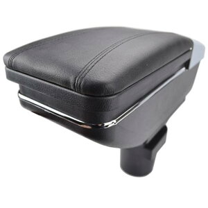 センターコンソール 収納 トヨタ ヤリスヴィッツ 2006-2011ハッチバック アームレスト ボックス 回転可能 2007 2008 2009 2010 Black thread・Red thread AL-AA-8650 AL Interior parts for cars