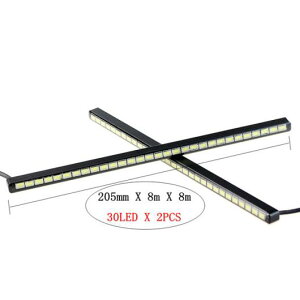 2s[X tHOv SMD fC^C jOCg LED XgbvfCCg DRL tHO  12V BD 30 LED DRL SMD 5630 Blue AL-BB-1105 AL Car light