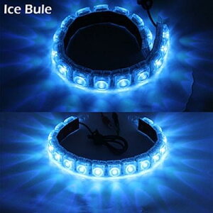 fC^C jOCg DRL I[gtLVu LED Xgbv hCrO Cg fCCg tHO v 12V Ice Blue 20LED Transparent AL-BB-1173 AL Car light