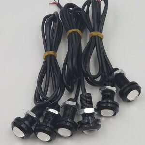 10 12V LED 18 23MM C[OAC nCp[vspCg p[LO tHOvv ou obNAbv DRL Red`Ice Blue AL-BB-1040 AL Car light