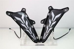 g^ C-HR C-HR 2016 2017 2018 2019 ^[VOiX^C[ ABS DRL LED fC^CjOCg White and Yellow AL-BB-1176 AL Car light