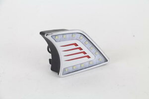 _ 1Zbg g^ nCbNX VIGO 2012 2013 2014LED DRL fC^CjOCgtHOv 12 12V jOCg Silver ShellCBlack Shell zCg AL-BB-1213 AL Car light