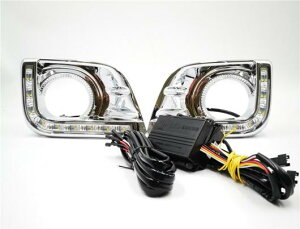 _ 1Zbg g^ vh FJ150 LC150 h N[U[ 2700 2010 2011 2013 fCCg LED DRL fC^CjOCgCgtHOv Vo[ WHITE AL-BB-1215 AL Car light
