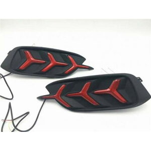 J[_ 2X^CO z_ VrbN 2016 2017 LED DRL A op[ Cgu[LCgxe[Cg Model A 3 functions AL-BB-1345 AL Car plating parts