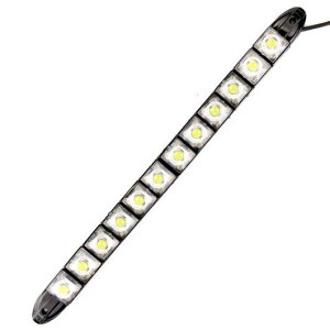 2s[X CgAZu 6000K 12V tLVu LED DRL fC^C jO v fCCg COB tH[h N[K 12 Pcs Cob AL-BB-1374 AL Car plating parts