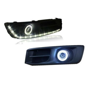 COBエンジェル・アイズ DRL ホンダ オデッセイ2015フォグランプ デイタイム ランニングライト キット 選べる5種 Angel Eye Fogand Iceblue angel eyes〜purple eyes AL-BB-1289 AL Car plating parts