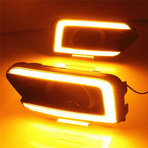 J[_ 1Zbg z_ VeB 2017 2018 CG[ J[ VOi DRL s Cg tHO v[fCCg White and yellow AL-BB-1351 AL Car plating parts