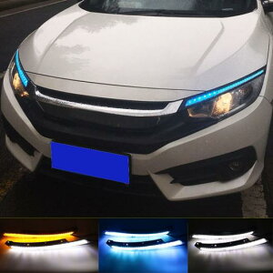 _ LED wbhCg ACu[  t[ fC^CjOCg DRL CG[ VOi z_ VrbN 2016 2017 AL-BB-1407 AL Car plating parts