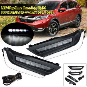 LED DRL CR-V CRV 2017 2018 fC^C tg op[ 쓮 wbhCgzCg X^CO AL-BB-1592 AL Car plating parts