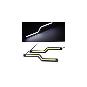 2 12V COB LED DRL hCrO fC^C h AL-BB-1395 AL Car plating parts