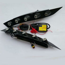 LED DRL デイタイム ランニングガーゼフロント フォグ ランプ バンパー 日産 ジューク 2013 2012 2011 ホワイト AL-BB-1692 AL Car light