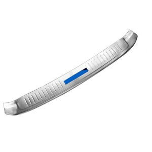 ABS リア バンパー プロテクターステッカー 日産 X-trail T32 2014 2015 2016 日産 エクストレイル T32 stainless steel AL-BB-1776 AL Car plating parts