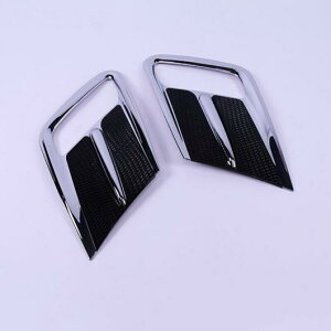 ボルボ XC60 2014 2015 2016 ABS クローム フロント リア フォグ ライト カバー トリム フレーム Front 2pcs AL-BB-7034 AL Car plating parts