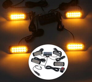 4 hXg{Cg LED _ŃCg x 12 12V G}[WFV[ Ɩ AL-BB-7485 AL Car parts