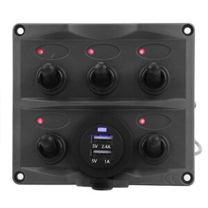 5P 12/24V RV bgI/ItgOXCb`pl + 5 V 3.4A USB [dVK[\Pbg LED \ AL-DD-0968 AL Car parts