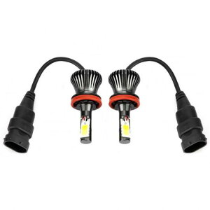 2個 2400LM COB 超高輝度 LED ヘッドライトキットヘッド ランプ バルブ H11/9006/881/H3 /H8/H7 アクセサリー H11B 2400 Lm AL-DD-1229 AL Car parts