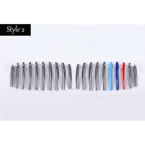BMW 2V[Y218iX|[c f F45 F46 2015-2017 ABS |bVVo[tgO 20s[X Iׂ2oG[V Style 1EStyle 2 AL-DD-5513 AL Car plating parts