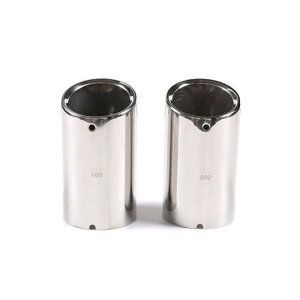 ボルボ S60 XC60 2009-2013 エキゾースト テールマフラー 304 ステンレス スチール テール スロート パイプ 2個 選べる2バリエーション XC60・s60 AL-DD-5596 AL Car plating parts