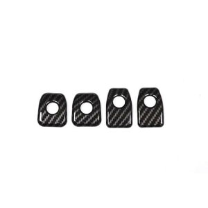 4X �J�[�{���� ABS �h�A���b�N �J�o�[ BMW X5 F15 X6 F16 2015 ~ 2018 Carbon Fiber style AP-ALD5884 AL Interior parts for cars