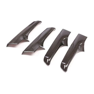 �u���b�N �ؖ� ABS �C���e���A �g���^ �����h �N���[�U�[ �v���h �h�A�n���h���g���� FJ150 150 2010-2018 4�s�[�X Black ash wood AL-DD-6396 AL Interior parts for cars