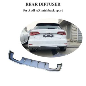 ԗpOp[c PP A op[ fBt[U[ bv X|C[ Kp: AEfB A3 S-LINE nb`obN 2hA 2017-2019 A bv X|C[ OX ubN PP AL-DD-8641 AL Exterior parts for car